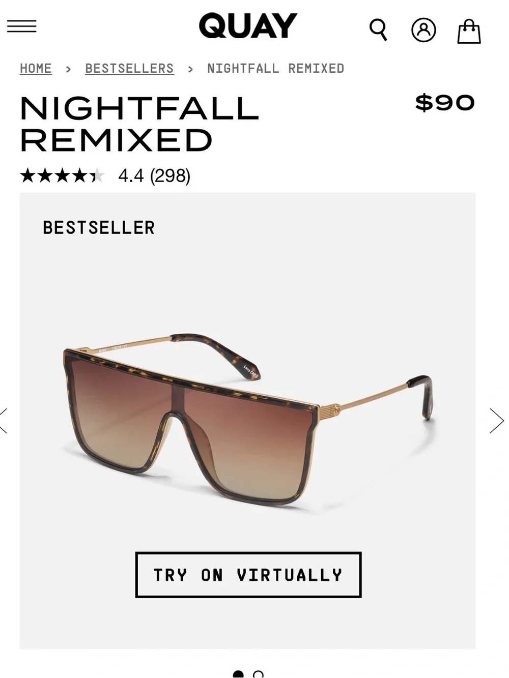 Quay Nightfall Remixed sunglasses